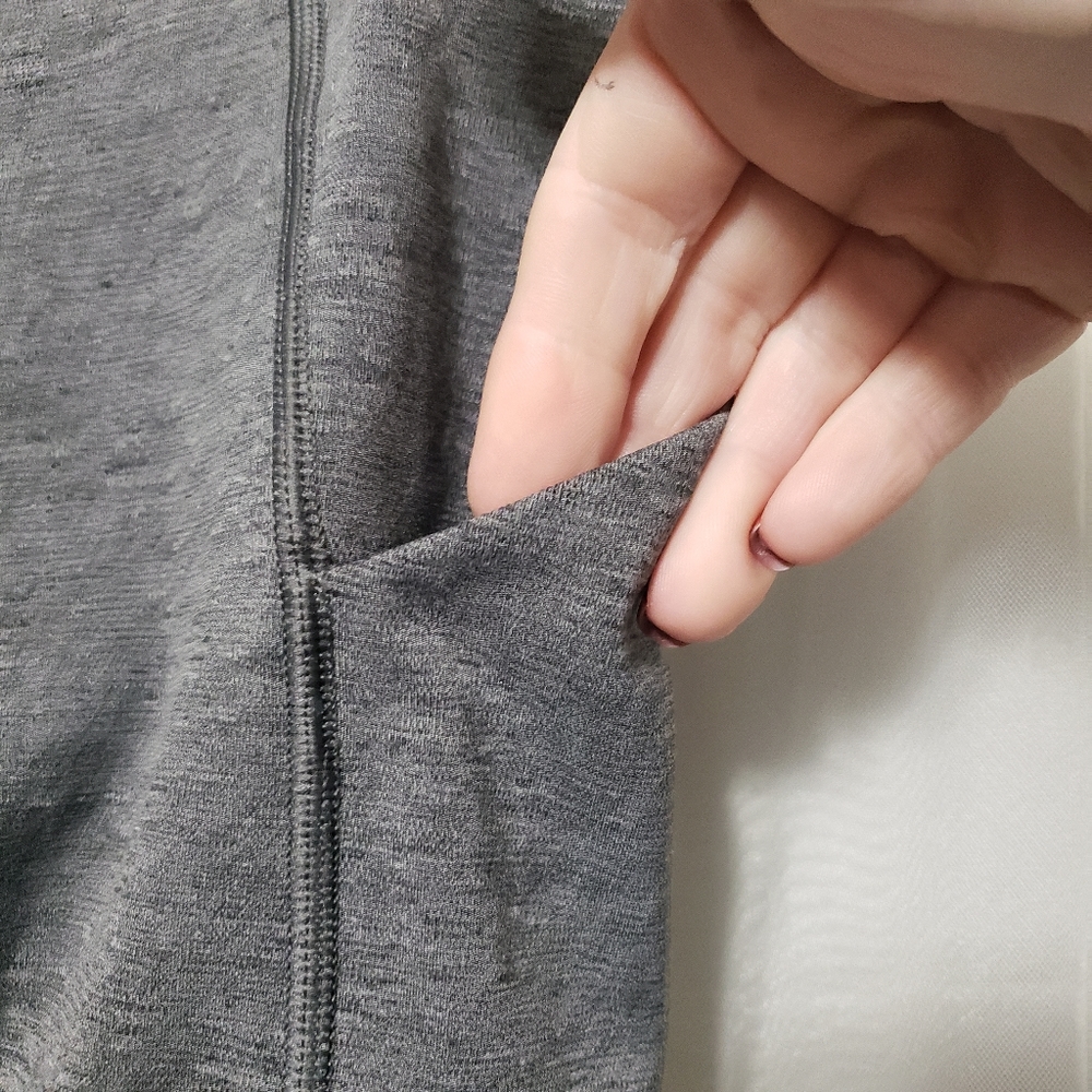 Athleta Sz XS Ultimate Stash Pocket Capri Gray - Picture 11 of 15